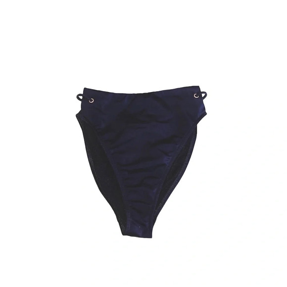 ASOS Swim Black High Waisted Cheeky Swim Bikini Bottoms 0 Women’s - Picture 1 of 9